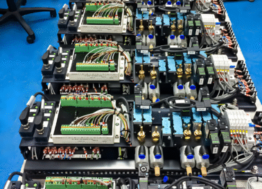 Untitled - 2025-06-04T093048.007 PSI Technologies control system installed inside Class 16X train, featuring MAC Valves for reliable pneumatic actuation and enhanced on-board diagnostics