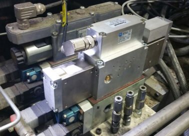 Proportional-Quick-Exhaust-Valve-image-1 PSI Technologies Proportional Quick Exhaust Valve (PQE) for fast-response pneumatic control with precise backpressure regulation